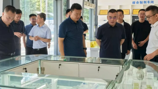 甘肃省药品监督管理局党组书记、局长吉永锋到独一味制药考察调研 助力企业高质量发展